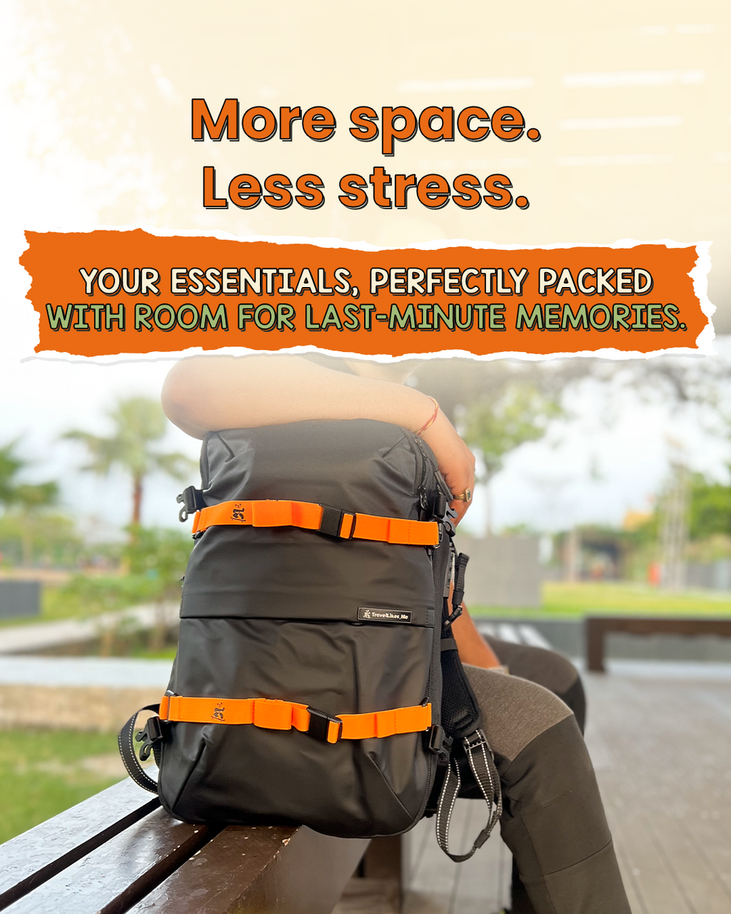 Backpack String Compression 44L Compression Backpack – Built-In Vacuum, TSA Lock,Cabin-Ready ...