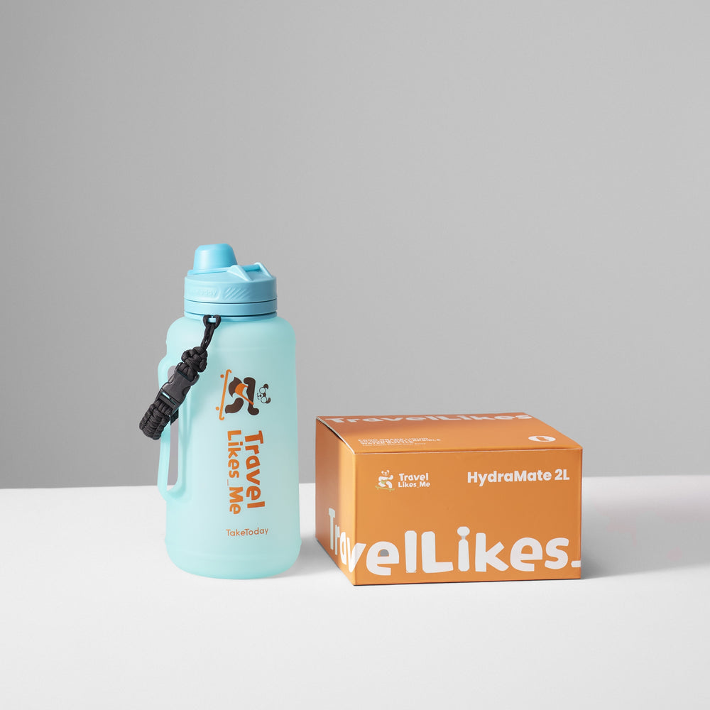 HydraMate Water Bottle – 2L, Leakproof, Durable
