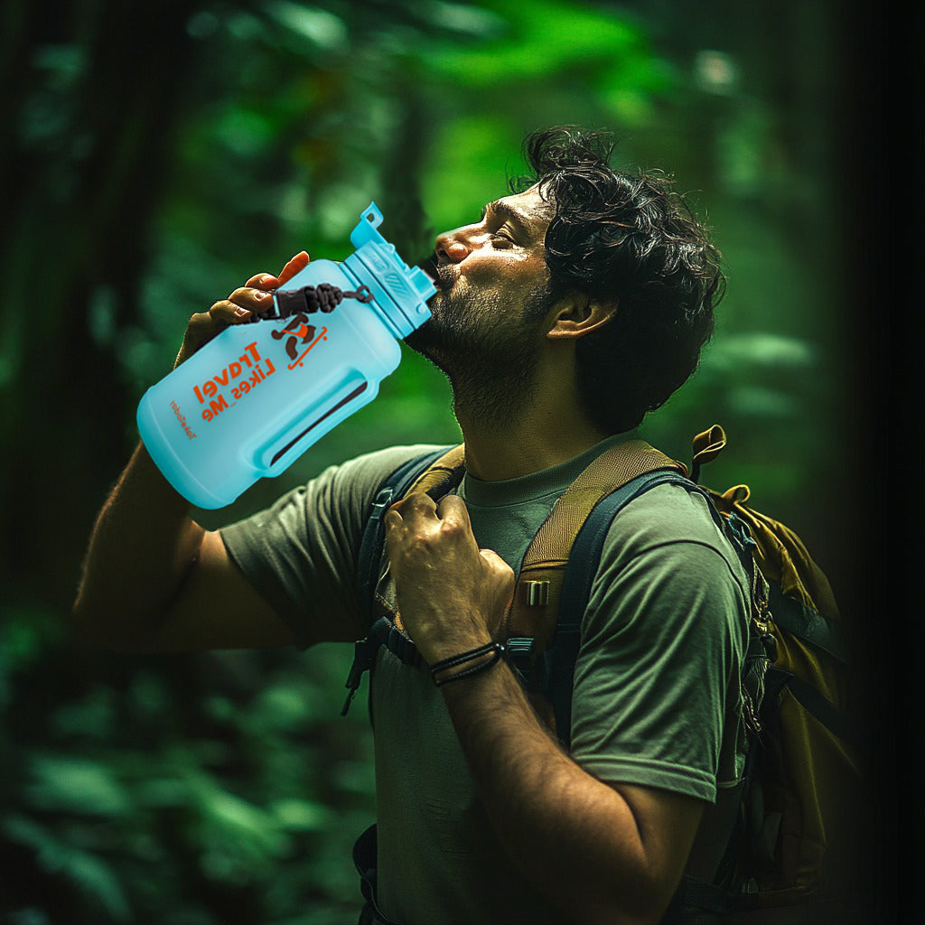 HydraMate Water Bottle – 2L, Leakproof, Durable