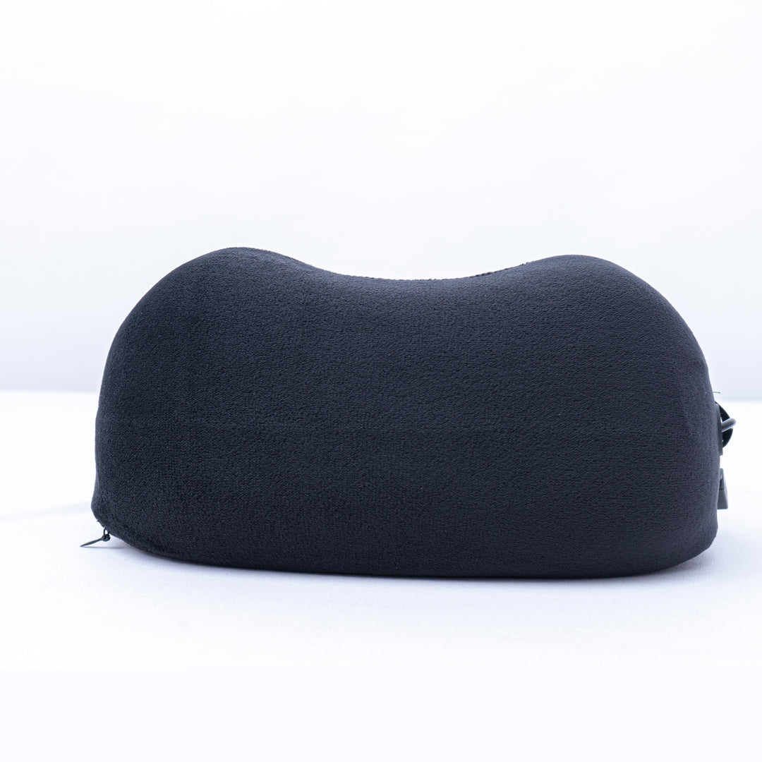 Travel Massage Pillow – Neck Support + Circulation Boost for Flights and Road Trips