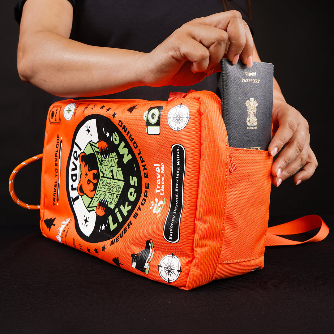 TLM Travel Shoe Box – 12L,Stylish and cross body.