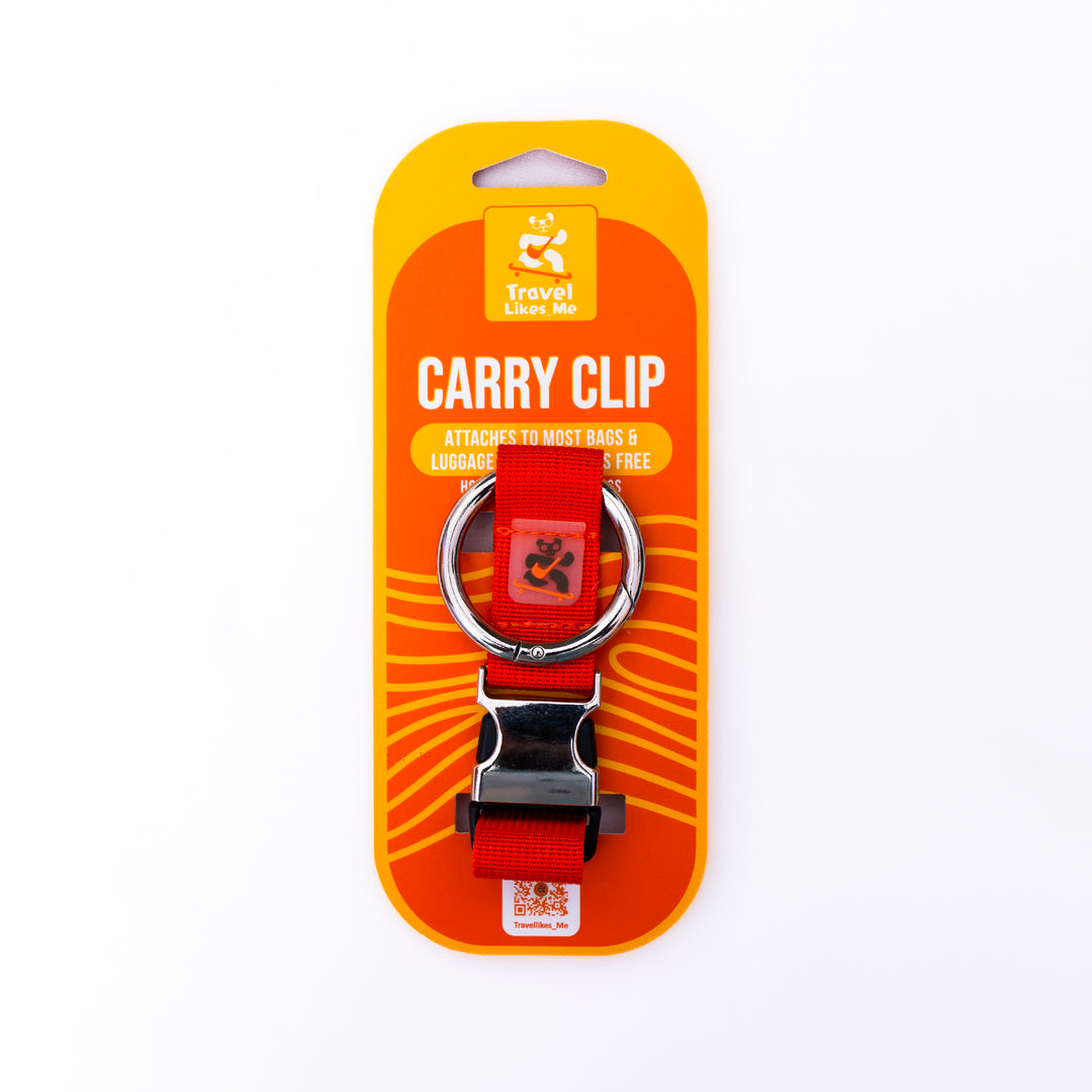 TLM Carry Clip – Heavy-Duty Travel Hook for Hands-Free Convenience