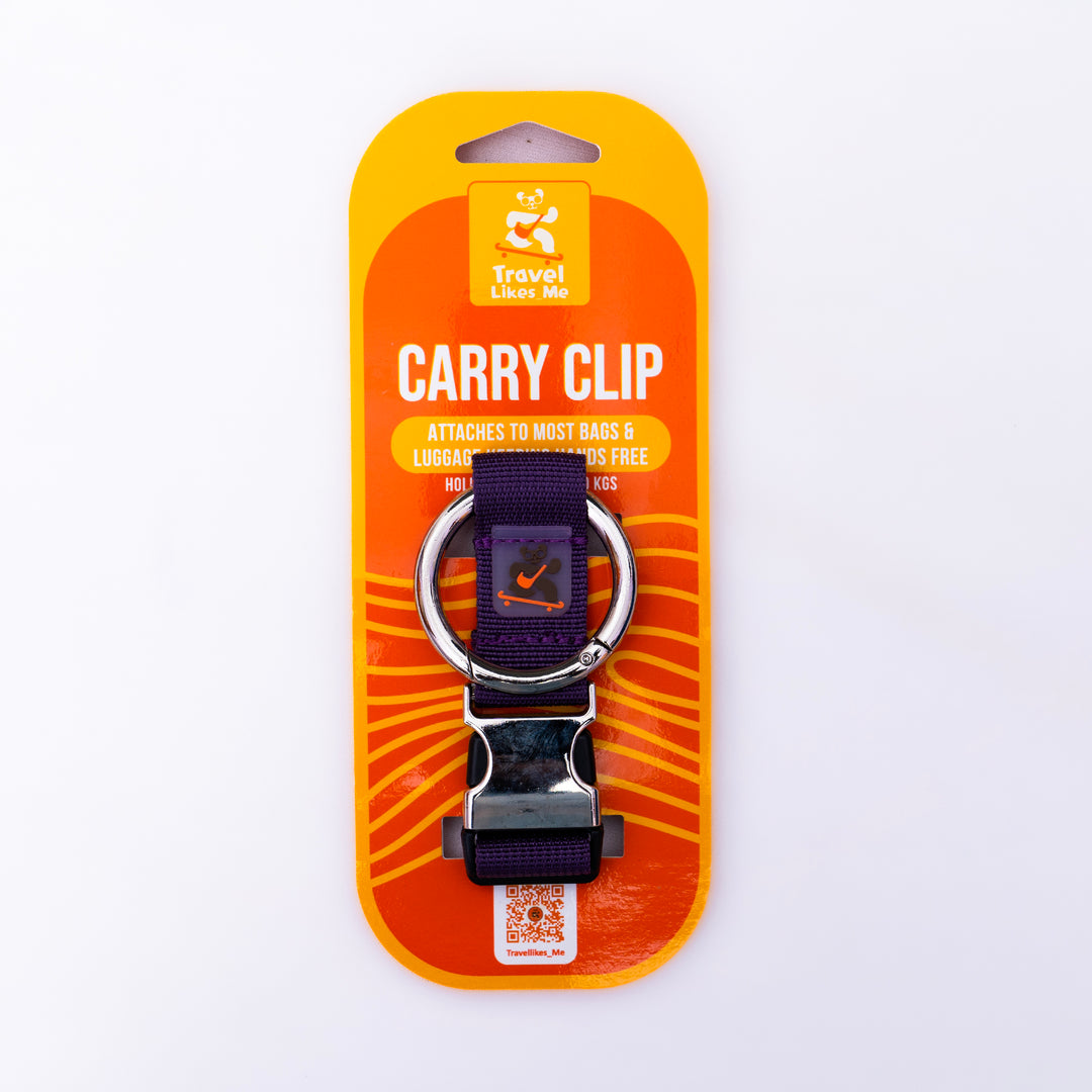 TLM Carry Clip – Heavy-Duty Travel Hook for Hands-Free Convenience