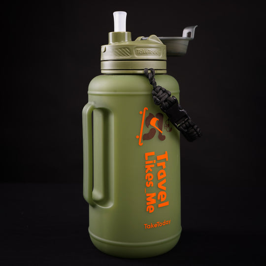 HydraMate Water Bottle – 2L, Leakproof, Durable