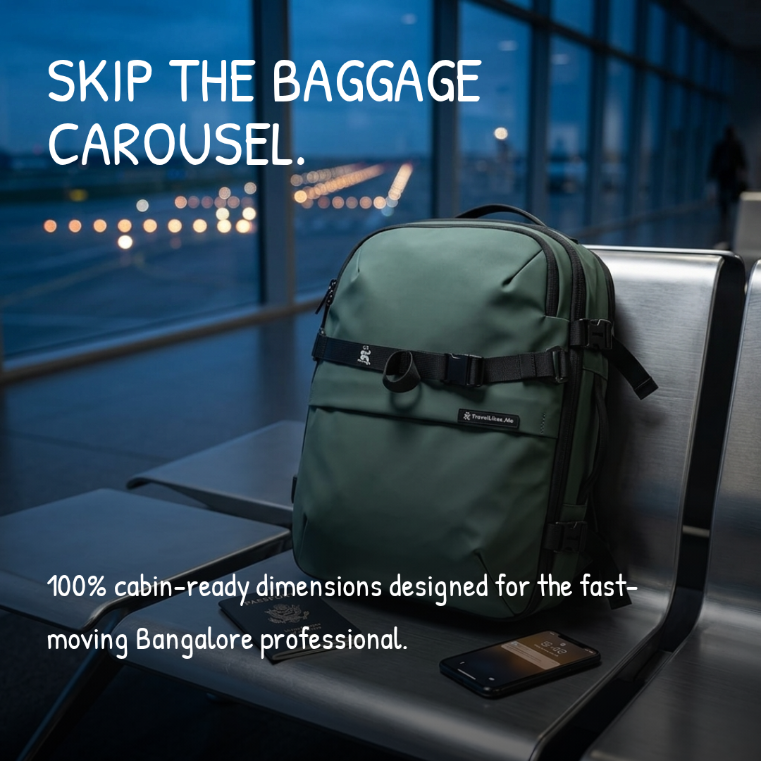 DayVault 30L Underseat Travel Backpack (TSA Lock)