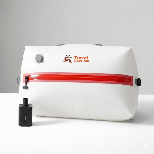 TravelLikes_Me Travel Compression Pocket - Reusable Vacuum Packing Bag