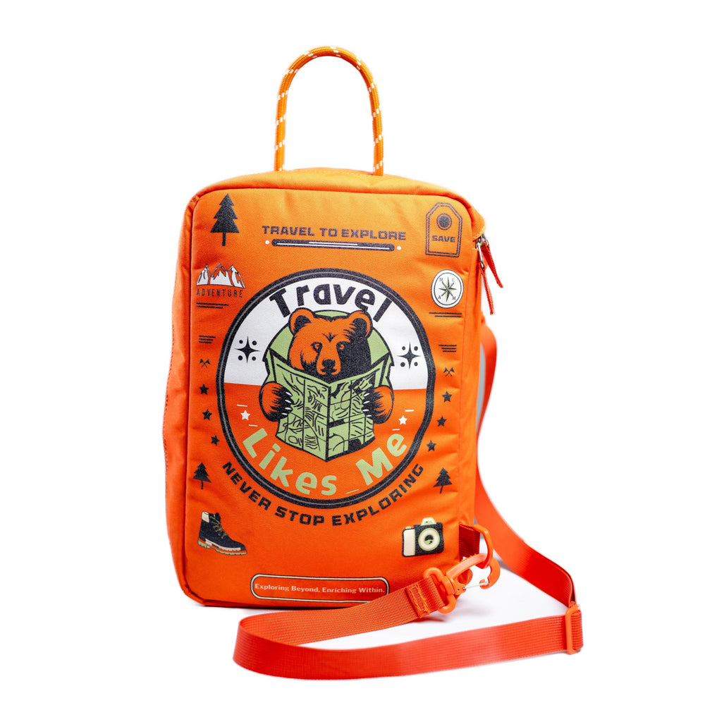TLM Travel Shoe Box – 12L,Stylish and cross body.