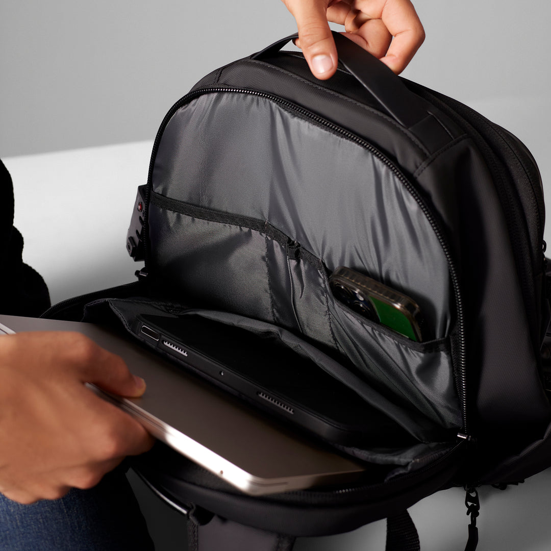 44L Compression Backpack – Built-In Vacuum, TSA Lock,Cabin-Ready