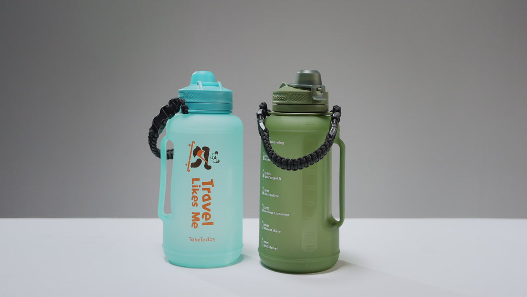 HydraMate Water Bottle – 2L, Leakproof, Durable