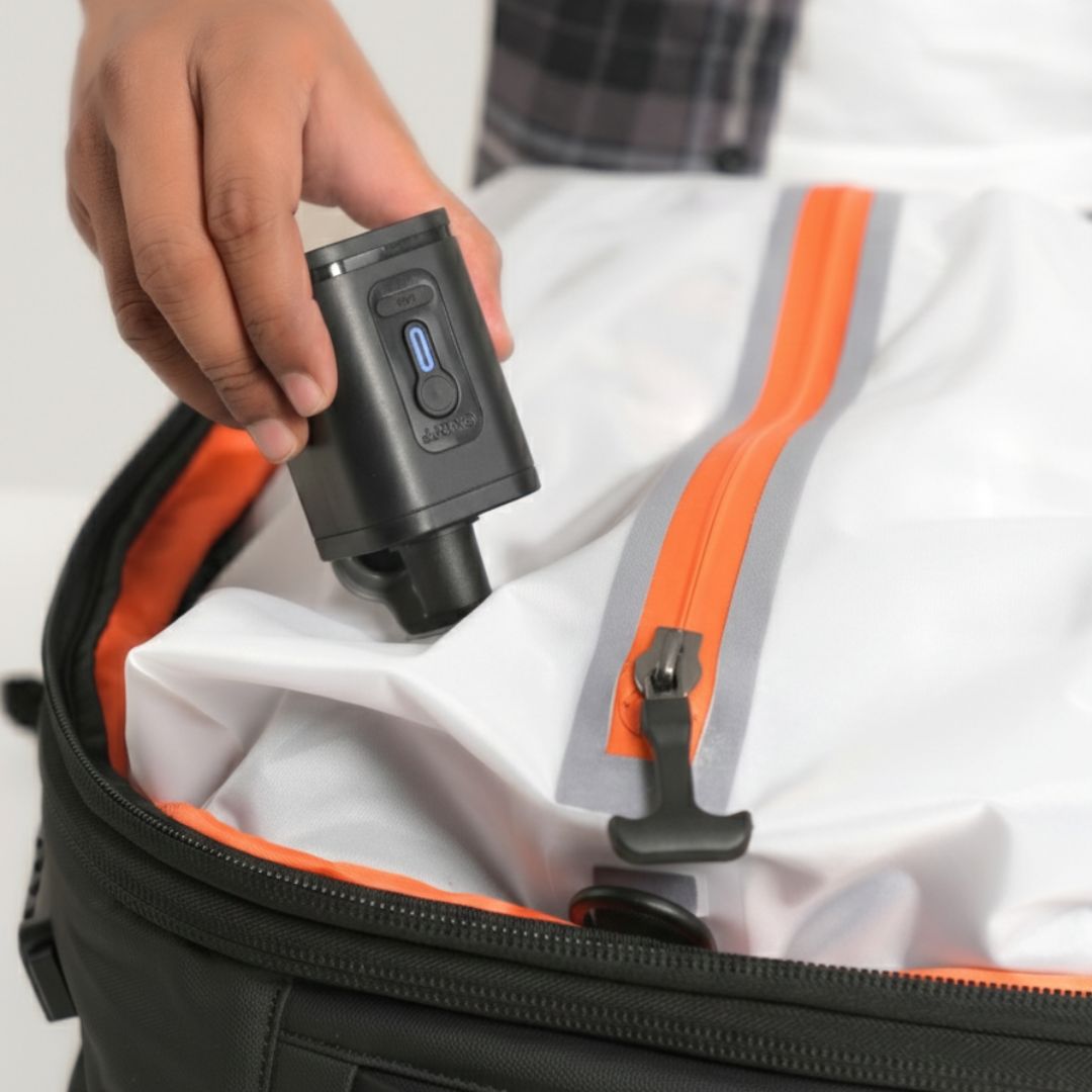 TravelLikes_Me Travel Compression Pocket - Reusable Vacuum Packing Bag